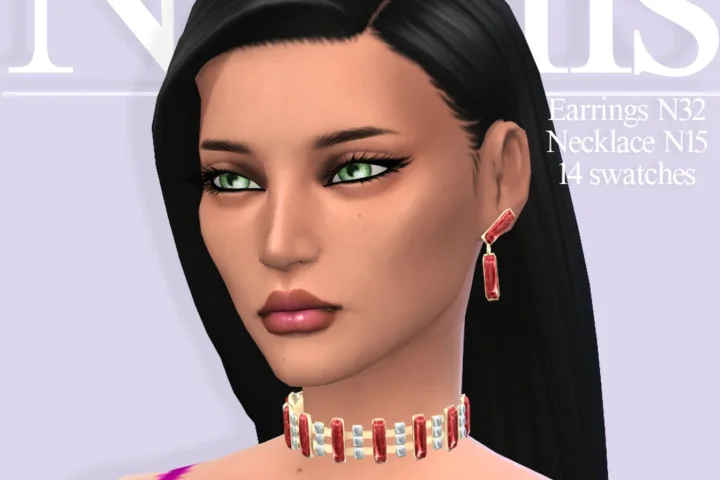 EarringsN32, Necklace N15ⁿᵃᵗᵃˡⁱˢ