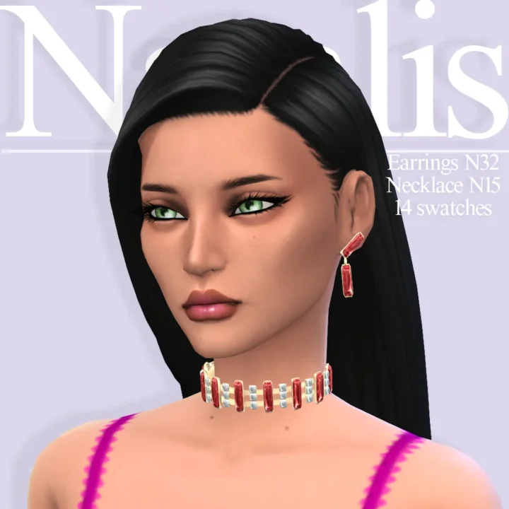 EarringsN32, Necklace N15ⁿᵃᵗᵃˡⁱˢ