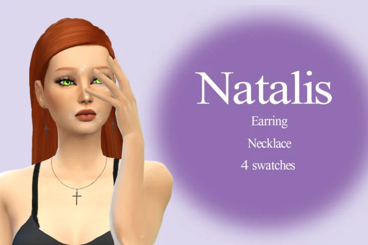 Necklace & earrings set N03ⁿᵃᵗᵃˡⁱˢ