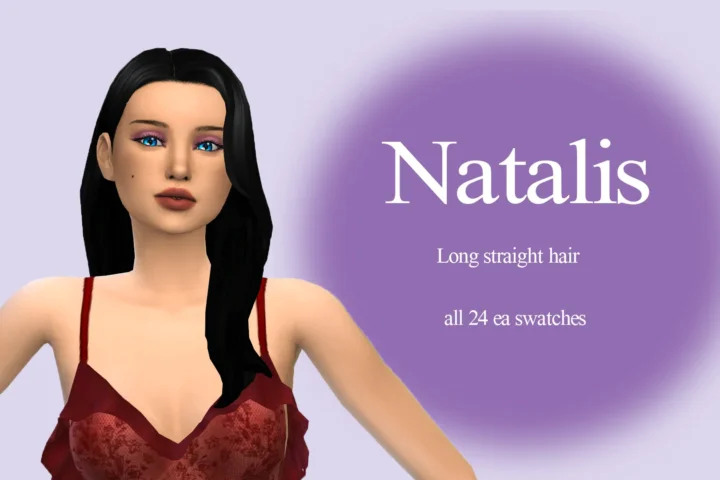 Long straight hairⁿᵃᵗᵃˡⁱˢ