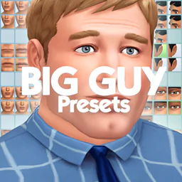 Big Guy Presets for Male Sims