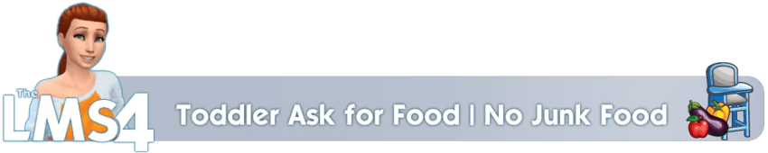 Toddler Ask for Food | No Junk Food