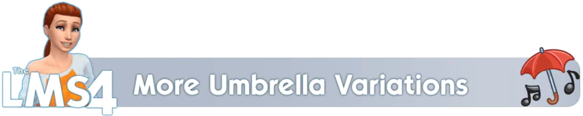 More Umbrella Variations in World
