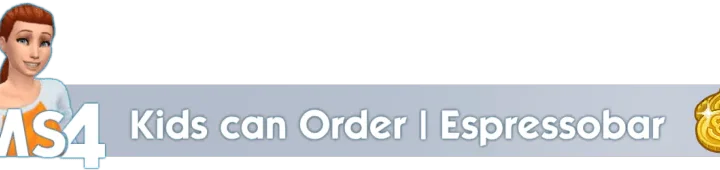 Kids can Order | Espressobar