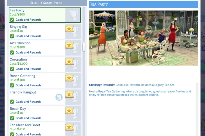 Tea Party Event