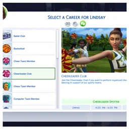 Cheerleader Club School Activity