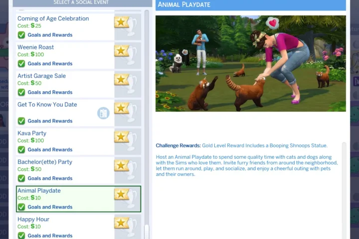 Animal Playdate Event