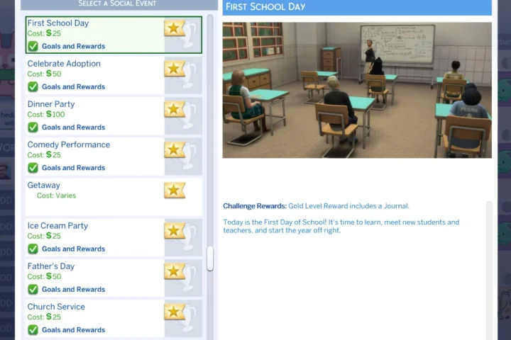 First School Day Event
