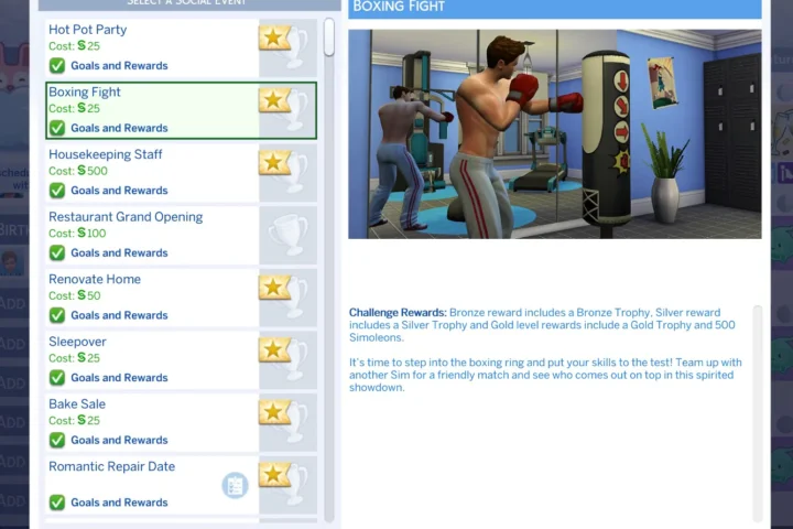Boxing Fight Event