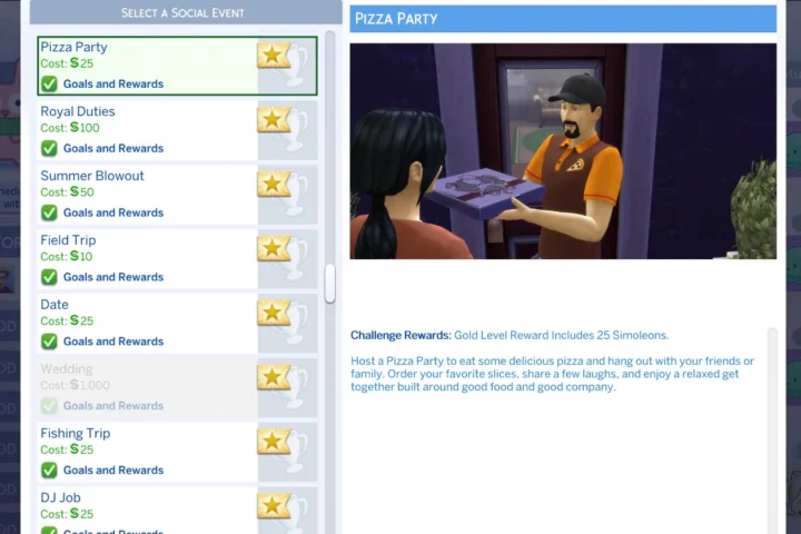Pizza Party Event