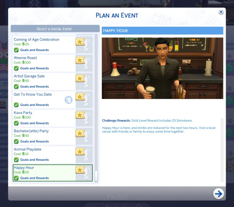 Happy Hour Event