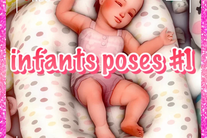 Acha Infants poses #1 (single)