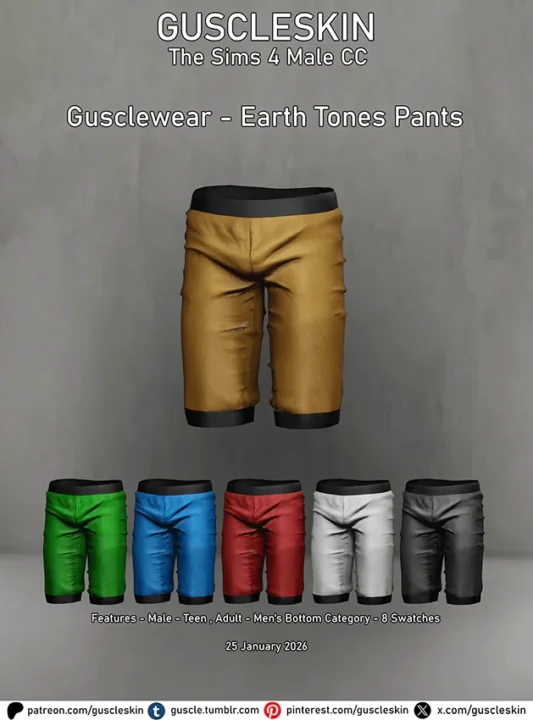 Gusclewear - Earth Tones Pants