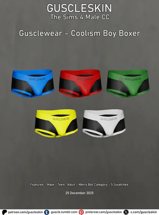 Gusclewear - Coolism Boy Boxer
