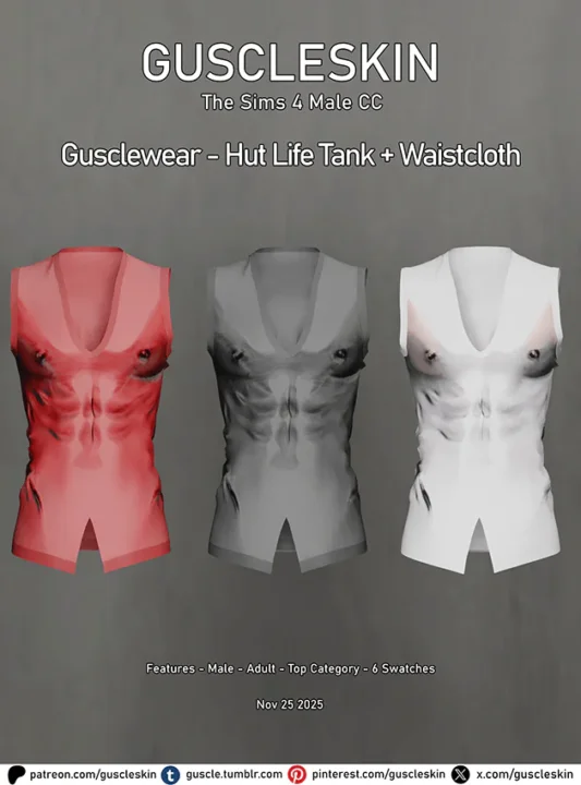 Gusclewear - Hut Life Tank