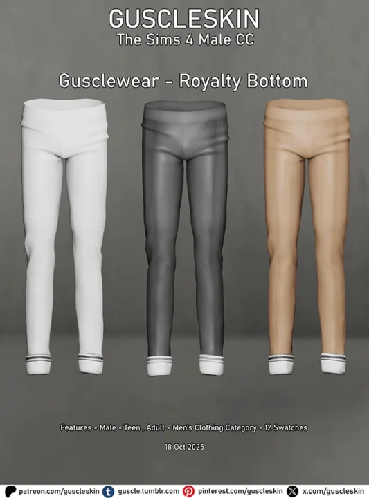 Gusclewear - Royalty Bot