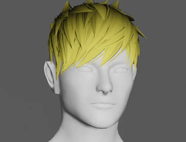 Gusclehair - Short Spiky