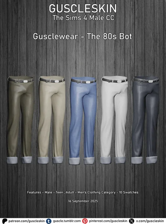 Gusclewear - The 80s Bot