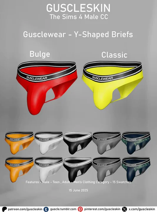 Gusclewear - Y-Shaped Briefs