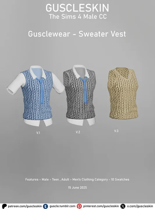 Gusclewear - Sweater Vest V.1