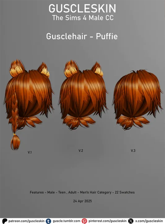 Gusclehair - Puffie V.3