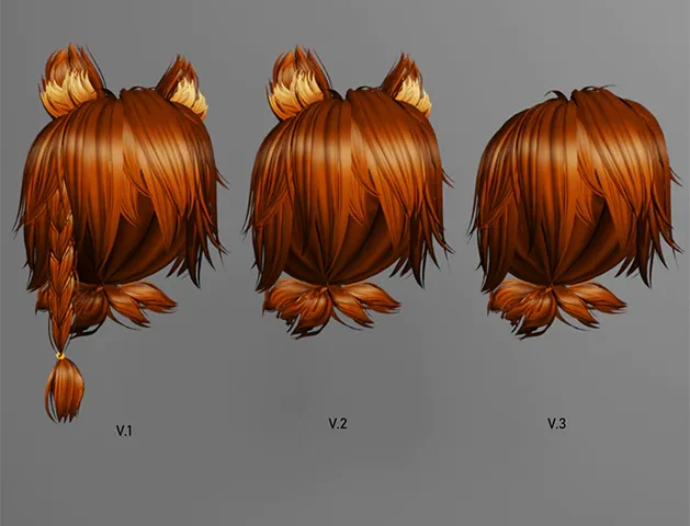 Gusclehair - Puffie V.1