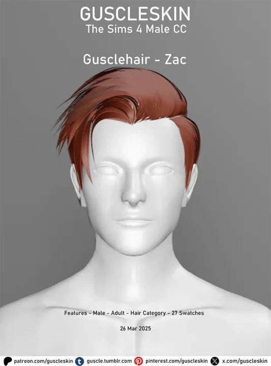 Gusclehair - Zac