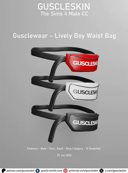 Gusclewear - Lively Boy Waist Bag