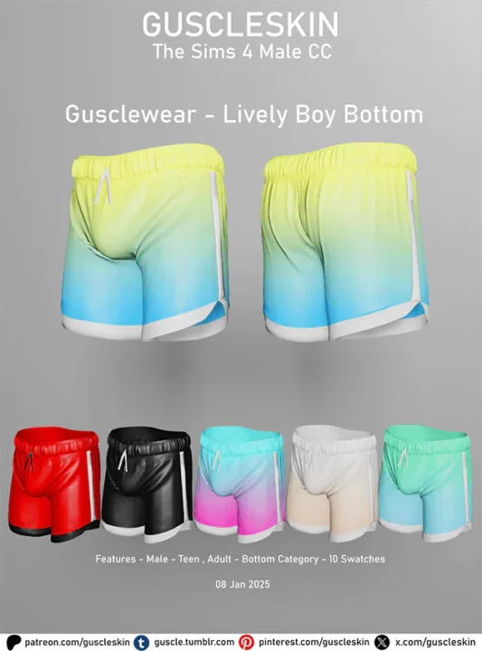 Gusclewear - Lively Boy Bottom