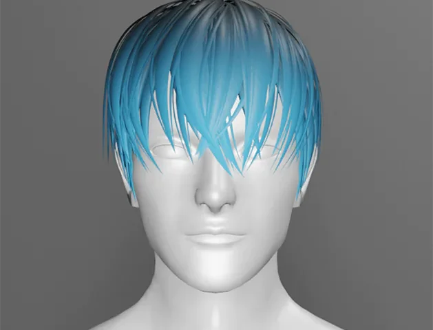 Gusclehair - Two-Tone Choppy
