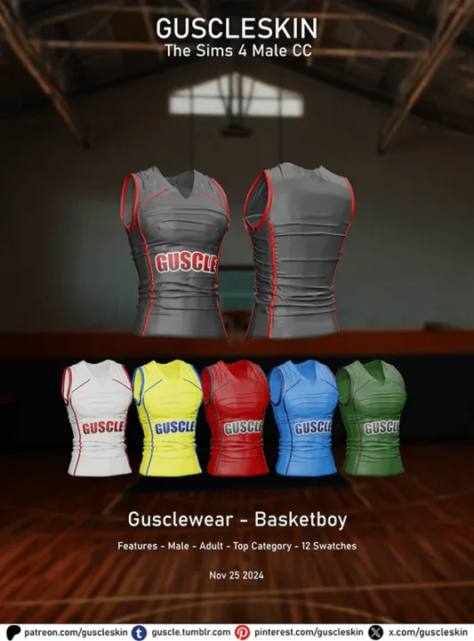 Gusclewear - Basketboy Top Tank