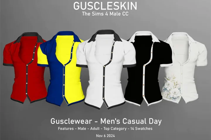 Gusclewear - Men's Casual Day Top