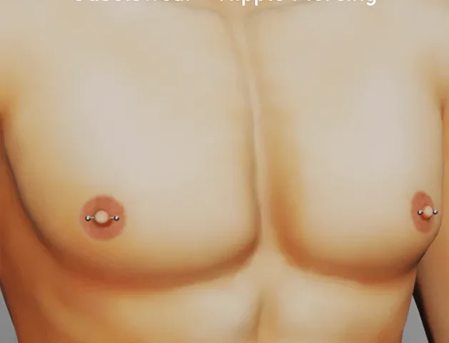 Guscleskin - Nipple Piercing