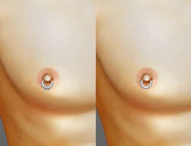 Gusclewear - Barbed (Nipple Piercing)