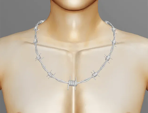 Gusclewear - Barbed (Necklace)