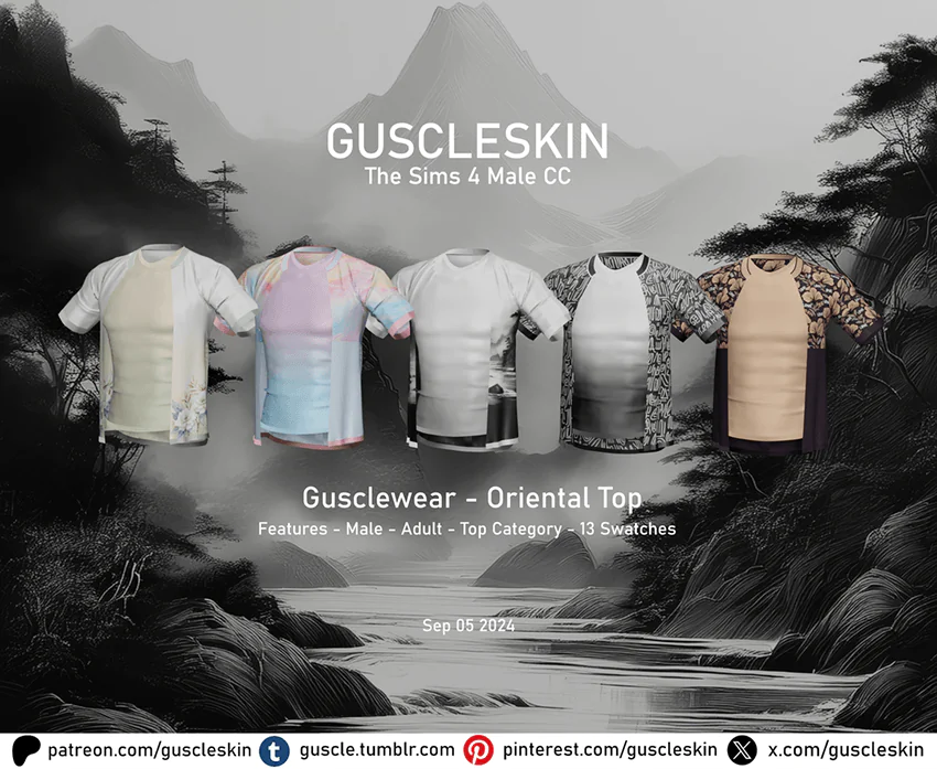 Gusclewear - Oriental Top
