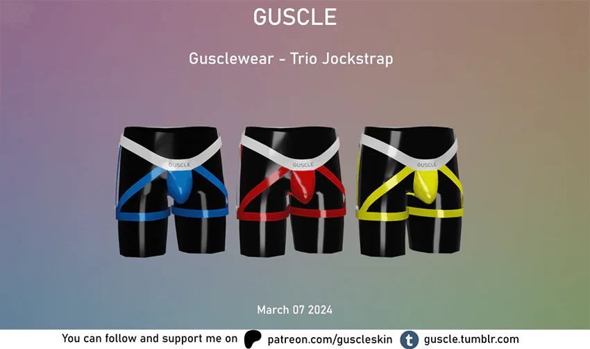 Gusclewear - Trio Jockstrap