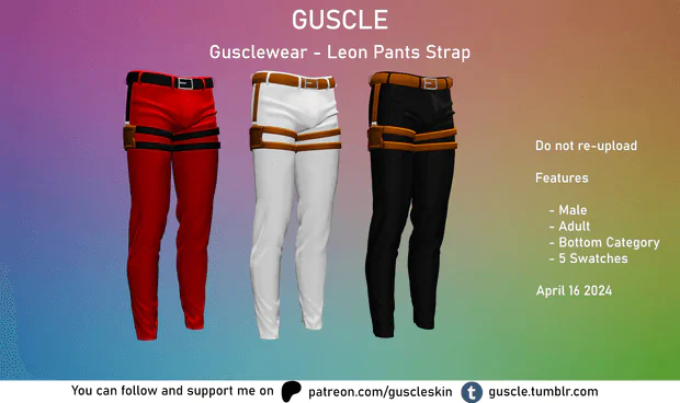 Gusclewear - Leon Pants Strap