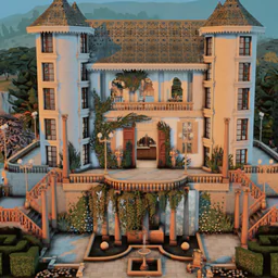 🏰Luxury wedding castle complete💍( no cc )