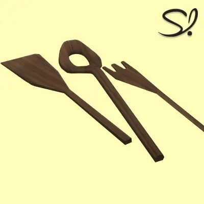 Compacta Wooden Kitchen tools👩🏽‍🍳