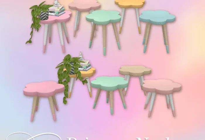 Princess Nook Cloud Tables ☁️
