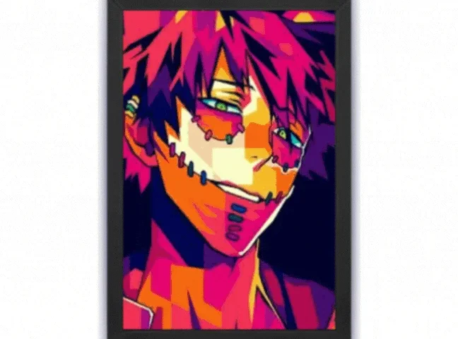 Pop Art Color Anime