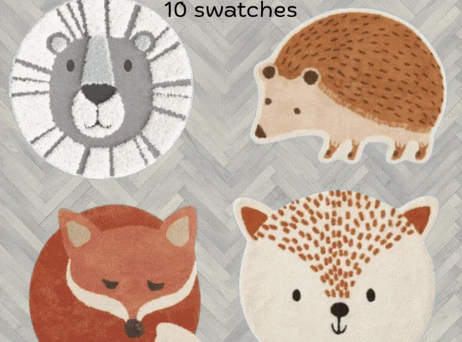 Animals Kids Rugs