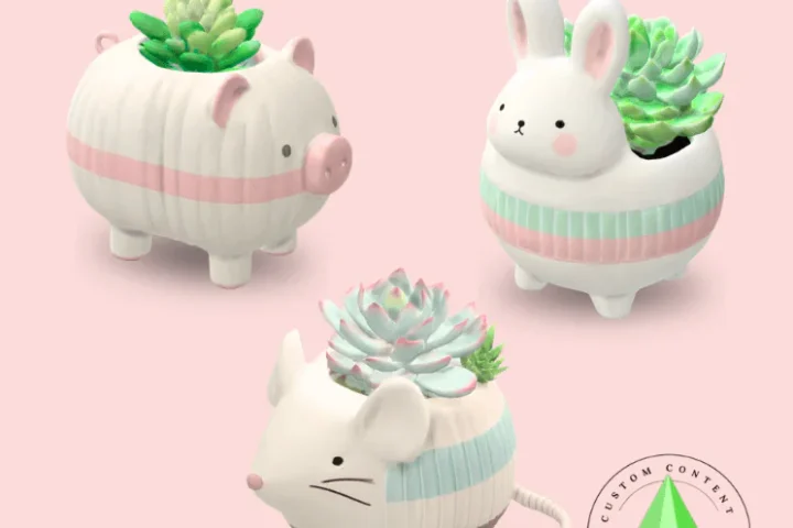 Cute Animal Planters