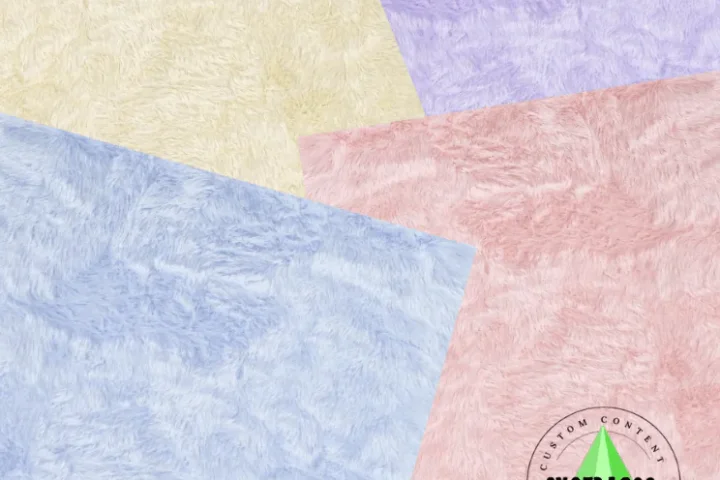 Pastel Shaggy Rugs