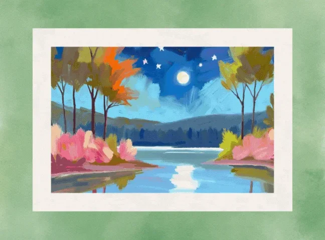 Nocturnal Landscape Posters