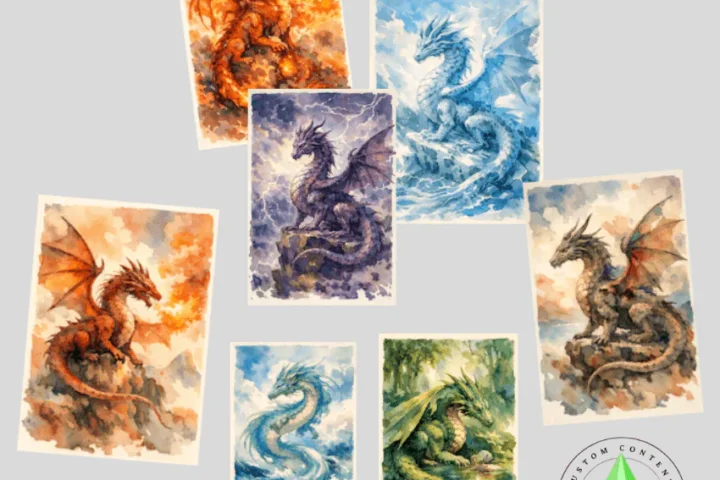 Dragons posters