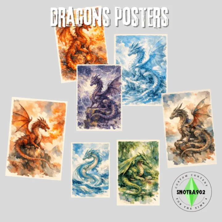 Dragons posters