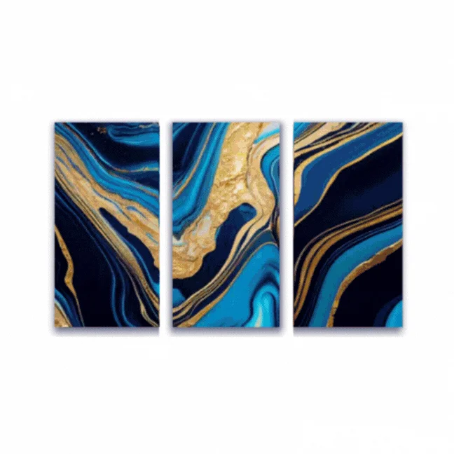 Abstract Tryptich