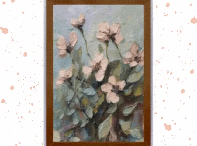 Elegant Spring Flowers paintings